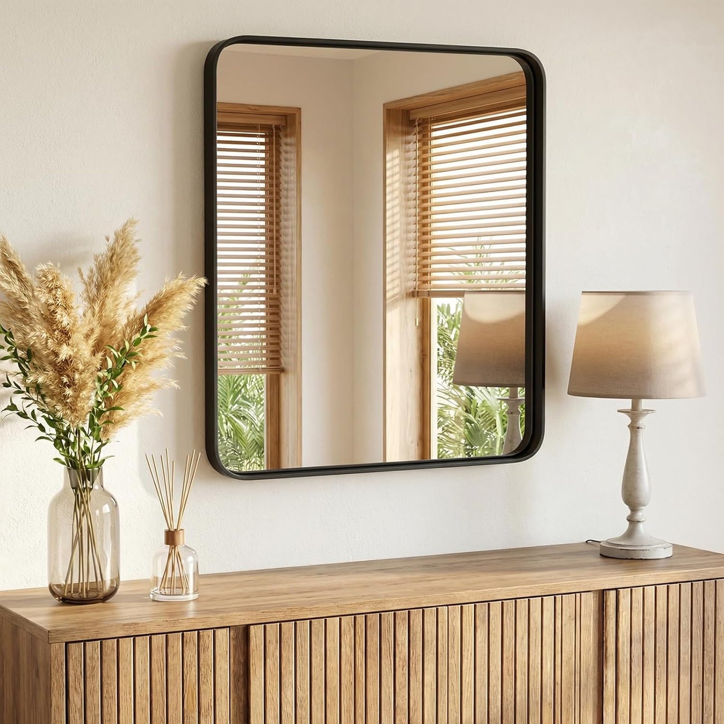 NEWBULIG Gold Round Wall Mirror 36 Inch, Bathroom Mirrors for Over Sink, Wall Decor for Bathroom, Entryway, Bedroom, Vanity