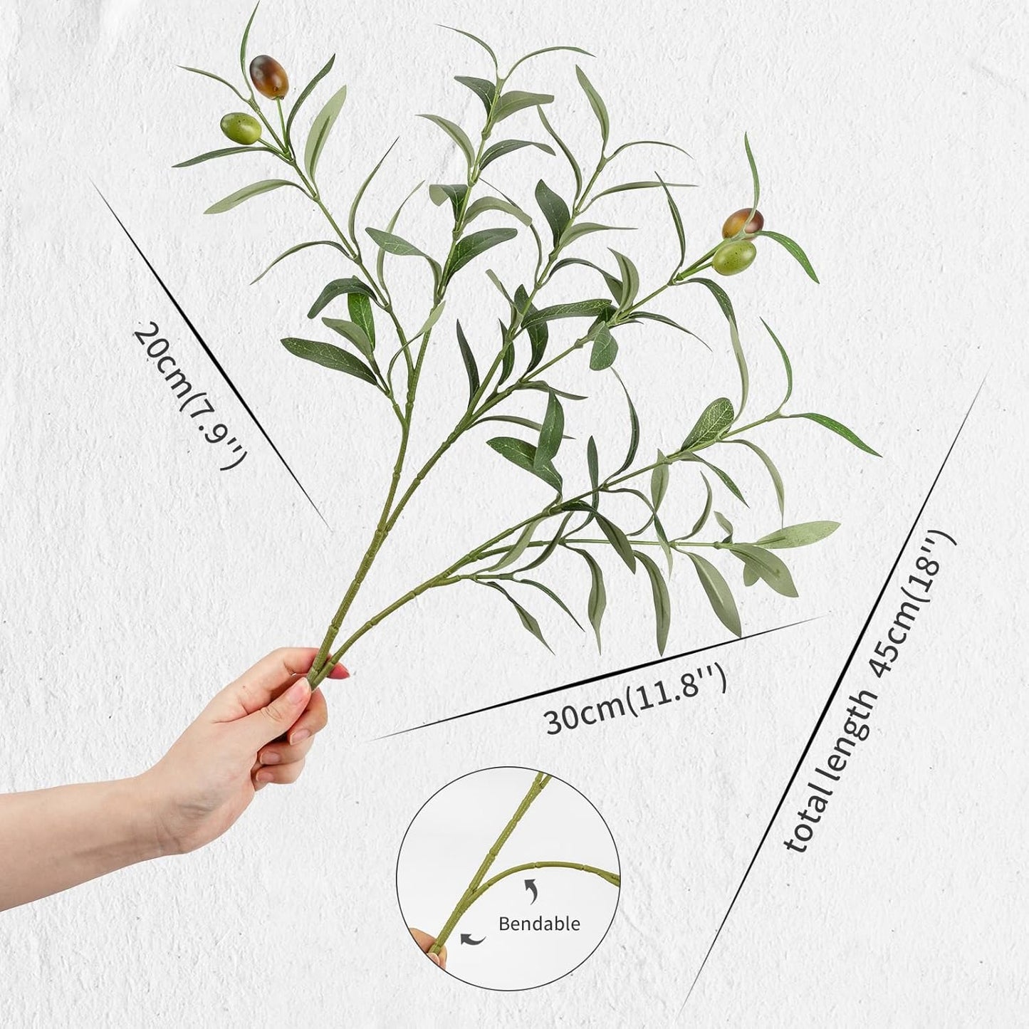 6FT Artificial Olive Tree - Indoor Tall Faux Olive Trees with Planter&Basket, Large Fake Olive Silk Tree Realistic Olive Plants with Branches and Fruits for Home Decor Office Living Room