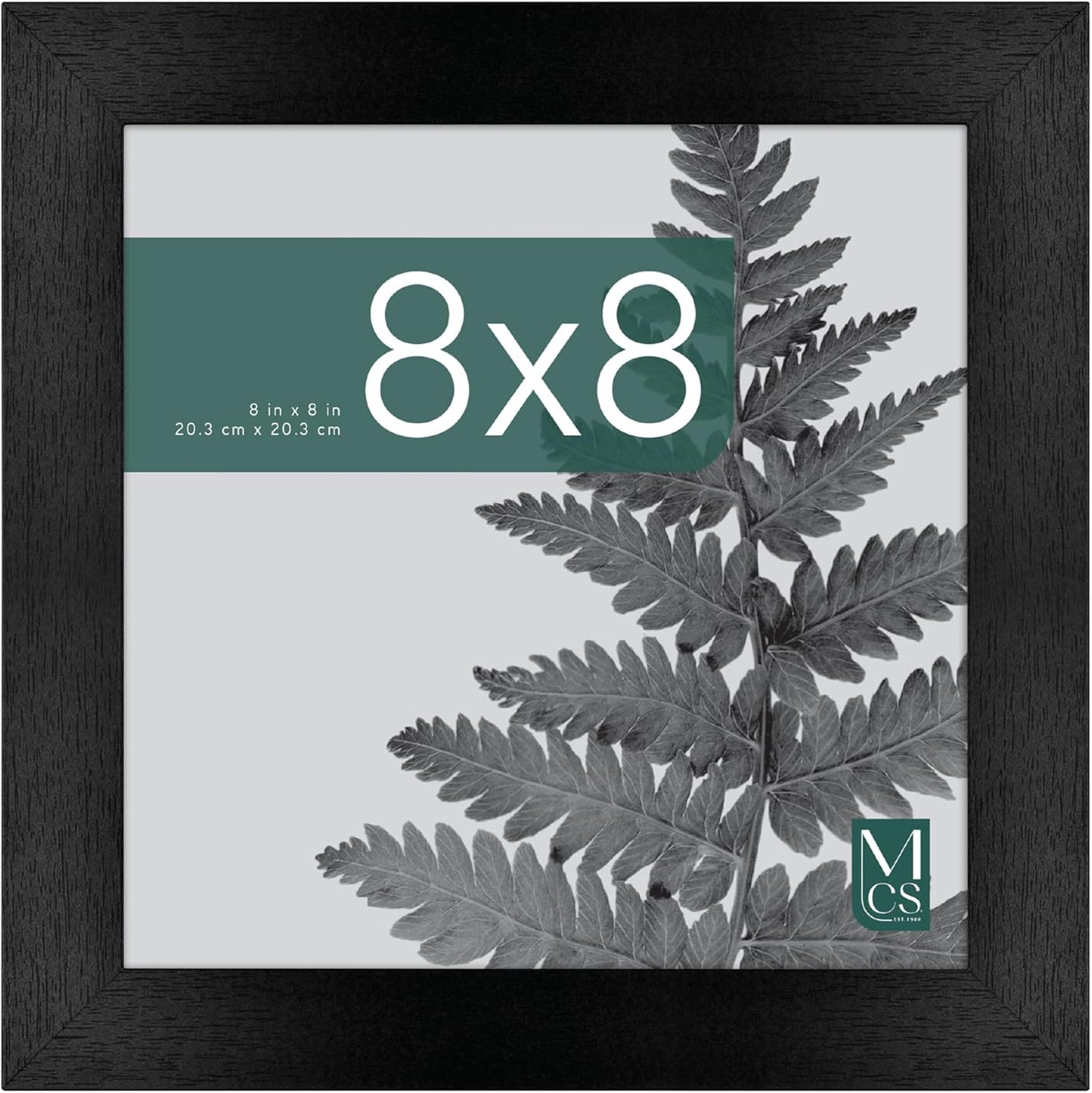 MCS Studio Gallery 16x24 Poster Frame Black Woodgrain Engineered Wood, Vertical & Horizontal Wall Hanging Large Picture Frame for Photos, Posters & Art Prints (1-Pack)
