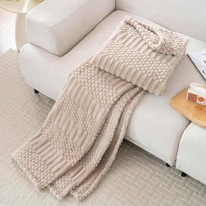 50x70 Inch Rust Throw Blanket - Soft & Fluffy Fleece, Cute & Aesthetic, Perfect for Sofa, Couch, Chair, Bed, Living Room & Bedroom, All-Season Use, Plush & Cozy Decorative Blanket