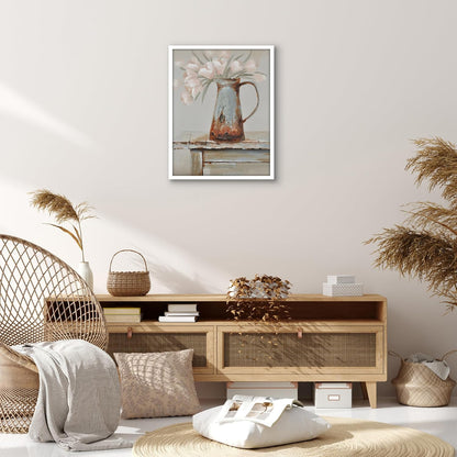 Americanflat 24x36 Poster Frame with Polished Plexiglass - Streamline Collection - Thin Border Picture Frame for Wall Display - Hanging Hardware Included - Black - Colors B