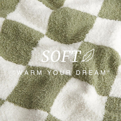 EXQ Home Fleece Throw Blanket for Couch or Bed - 3D Imitation Turtle Shell Jacquard Decorative Blankets - Cozy Soft Lightweight Fuzzy Flannel Blanket Suitable for All Seasons(50"×60",Beige)