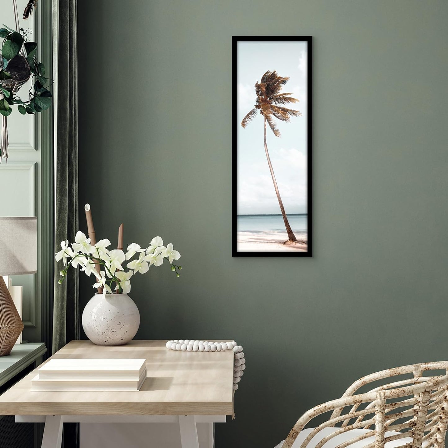Americanflat 12x18 Poster Frame with Shatter-Resistant Glass - Signature Collection - Gallery-Style Frames Made of Engineered Wood - Photo Frame for Wall Display - Black - Colors A
