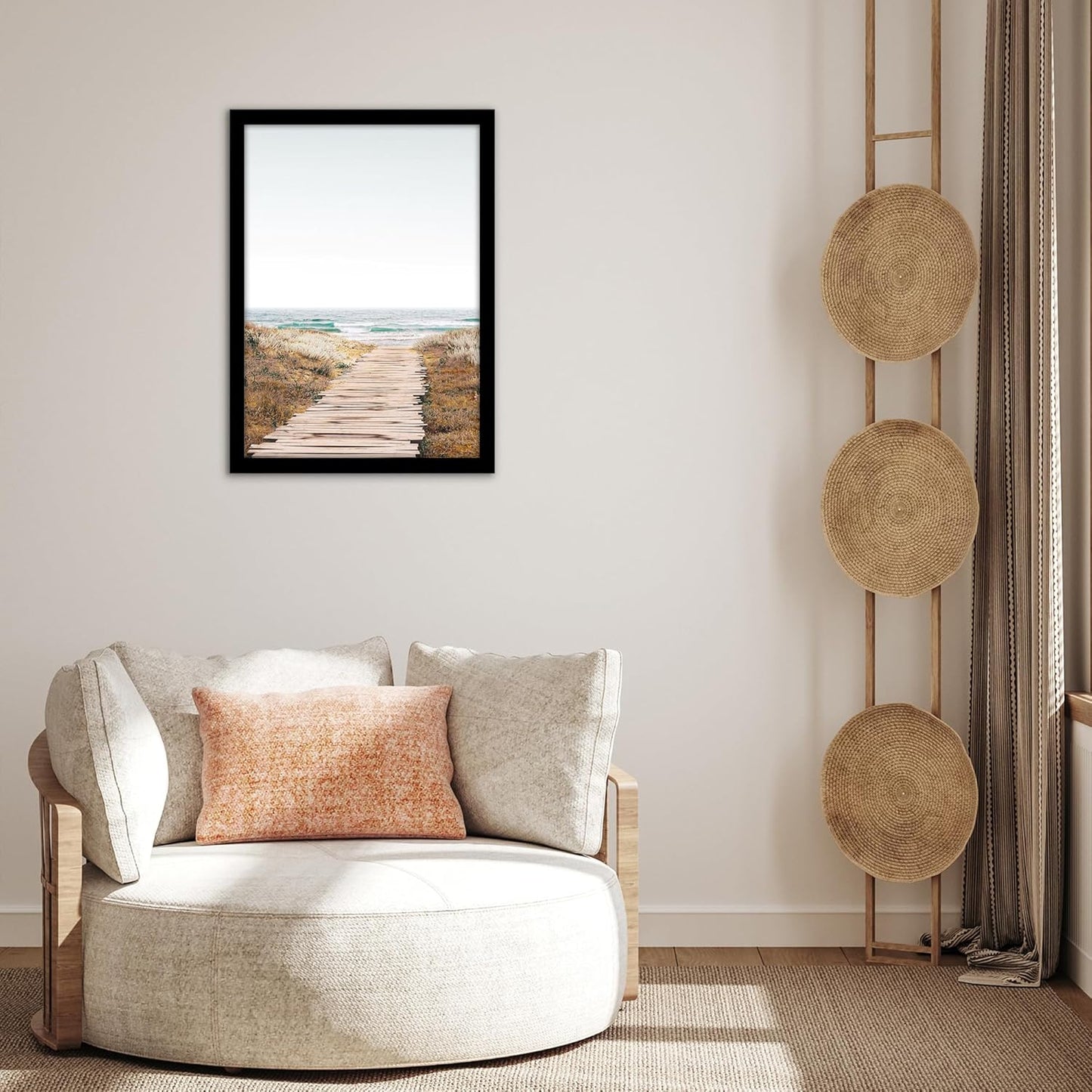 Americanflat 16x20 Picture Frame with Polished Plexiglass - Black Picture Frame - Wide Photo Frames Made of Engineered Wood for Vertical or Horizontal Wall Display - Epic Collection - Black - Colors C