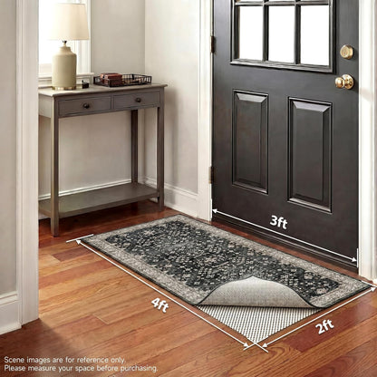 Veken Non Slip Rug Pad Gripper 8 x 10 Feet Extra Thick Pads for Any Hard Surface Floors, Keep Your Rugs Safe and in Place, Under Carpet Anti Skid Mat - Colors A
