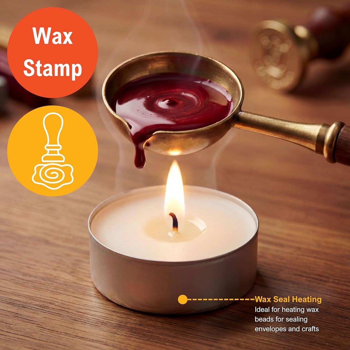 PAMI Premium 50 Pack Long-Lasting Tealight Candles - Unscented with 2.5 Hours Burning Time- Paraffin Tealights with Beautiful Flame- Round Candles Perfect for Votive Candle Holders