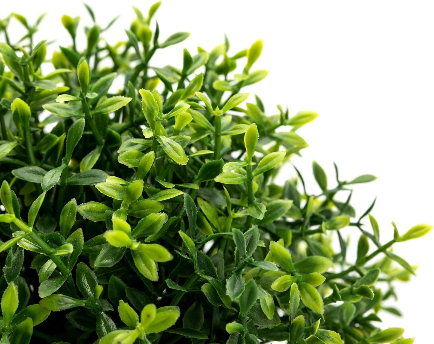 Velener Mini Sage Green Potted Boxwood Topiary Artificial Plants for Home Decor Indoor, Farmhouse House Plant Office Small Desk Shelf Apartment Coffee Bar Bathroom Decor Guest Room, Small Fake Plant