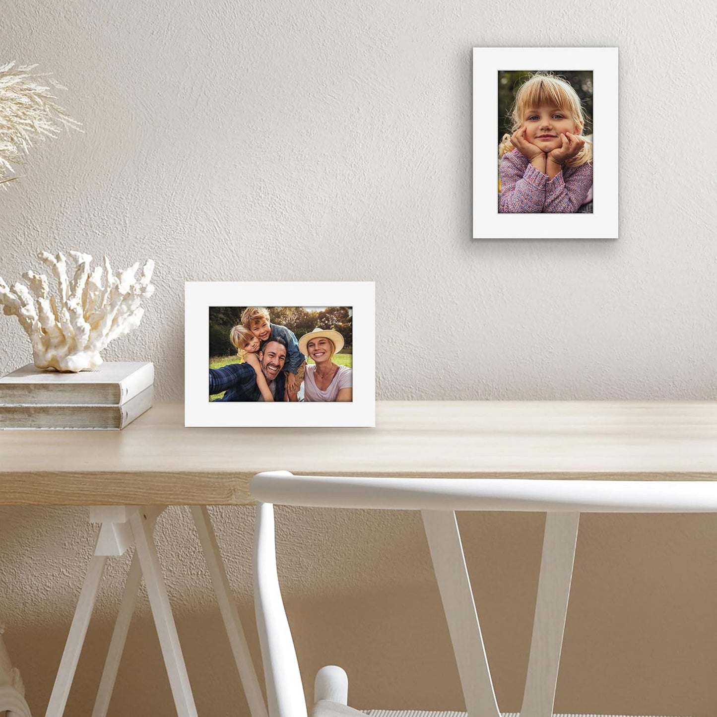 Americanflat 12x18 Poster Frame with Shatter-Resistant Glass - Signature Collection - Gallery-Style Frames Made of Engineered Wood - Photo Frame for Wall Display - Black - Colors C