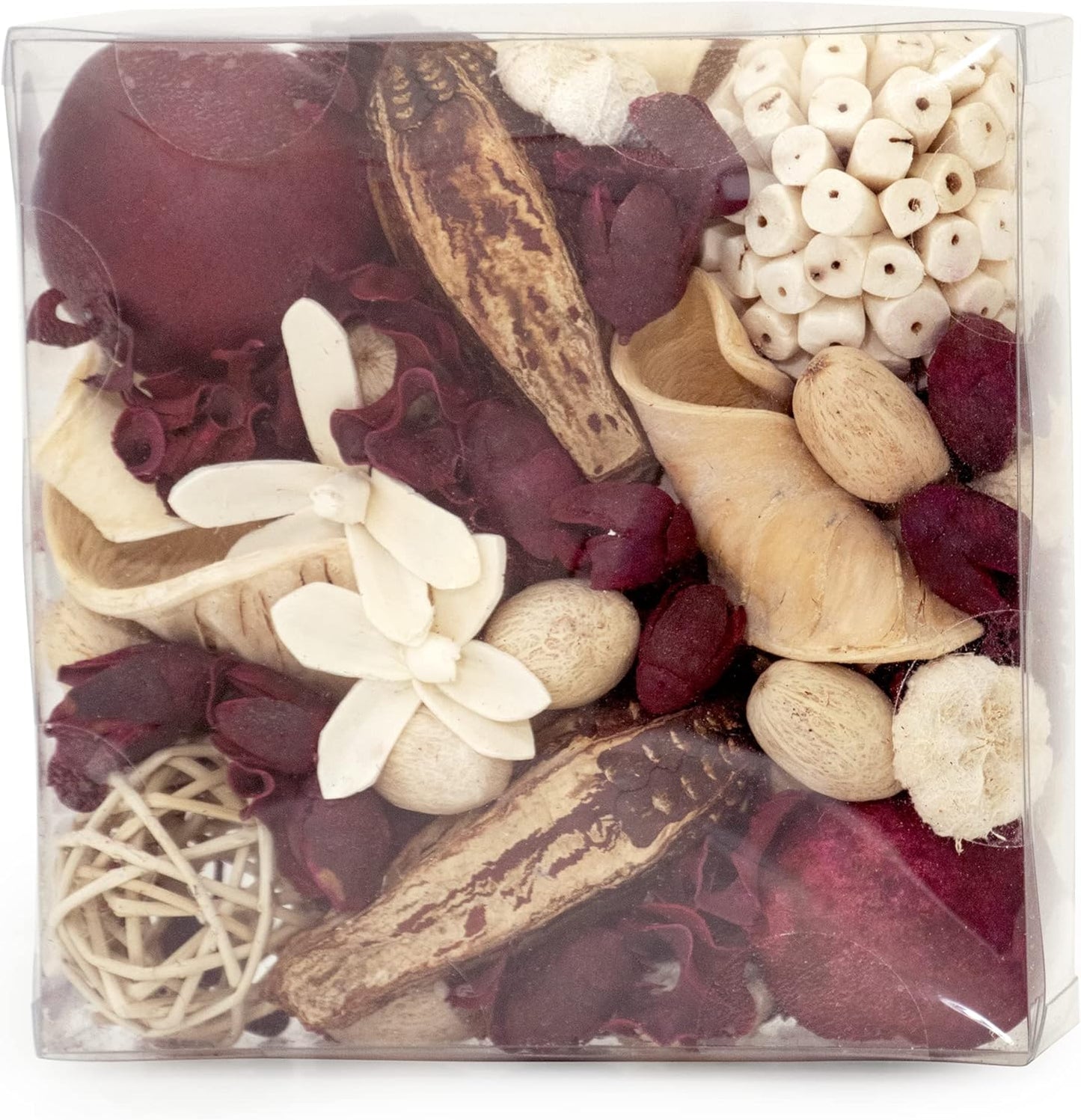 ANDALUCA Maison Box Fragrance Potpourri Decorative Vase & Bowl Filler Home Décor (Coconut Sandalwood)