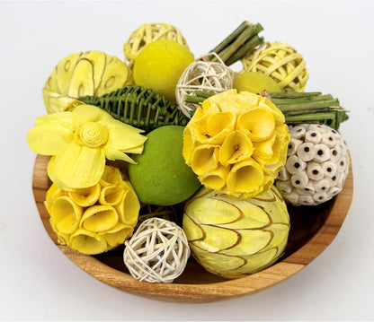ANDALUCA Decorative Balls Bag Bowl Filler Home Decor (Beige)