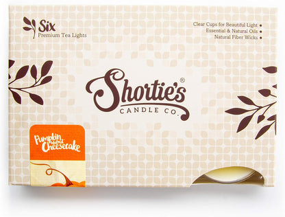 Shortie's Candle Company Vanilla Bean Premium Tealight Candles Bulk Pack - 24 Beige Highly Scented Tea Lights - Beautiful Candlelight - Made in the USA - Bakery & Food Collection