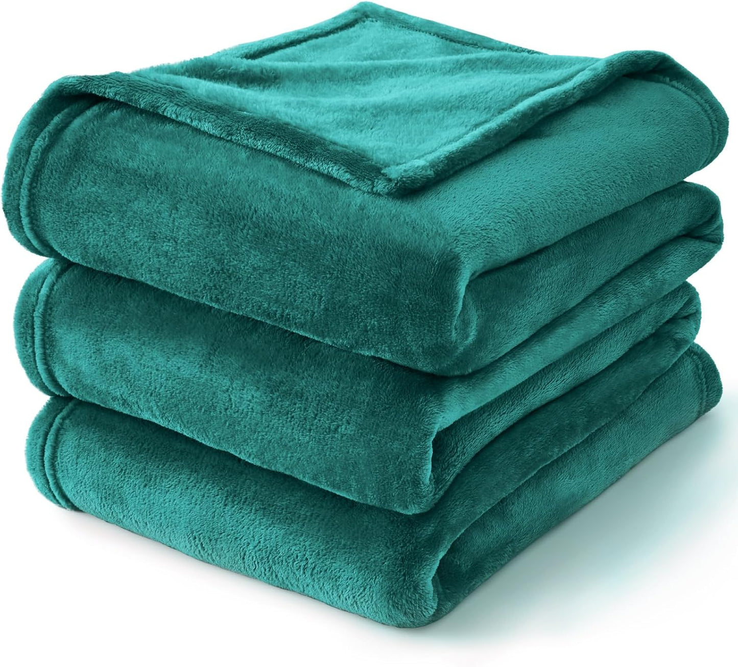 BEDELITE Fleece Blanket Black Throw Blankets for Couch & Bed, Luxury Plush Cozy Fuzzy Blanket 50x60 inches, Super Soft Warm Lightweight Throw Blanket for Travel Camping - Colors B