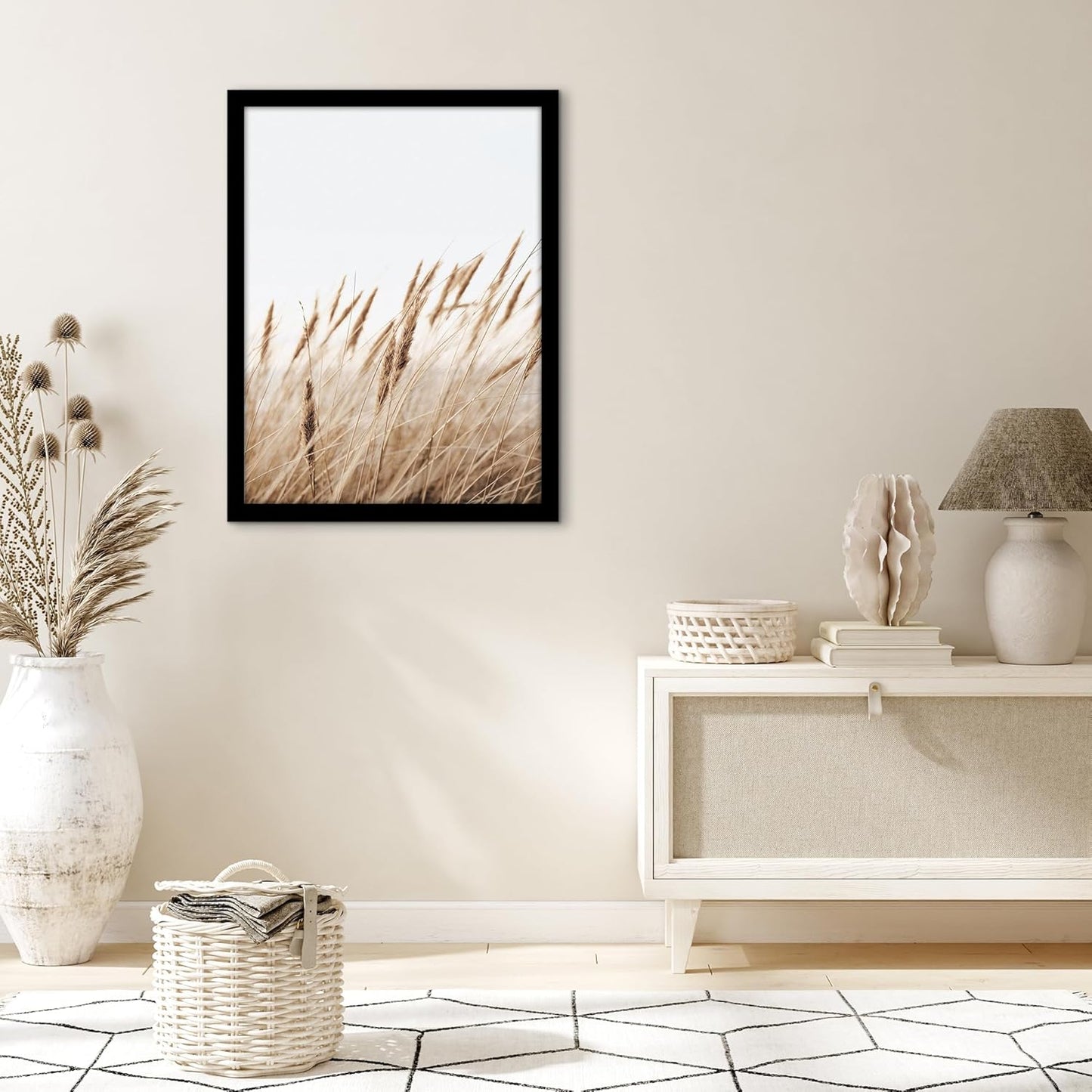Americanflat 16x20 Picture Frame with Polished Plexiglass - Black Picture Frame - Wide Photo Frames Made of Engineered Wood for Vertical or Horizontal Wall Display - Epic Collection - Black - Colors C