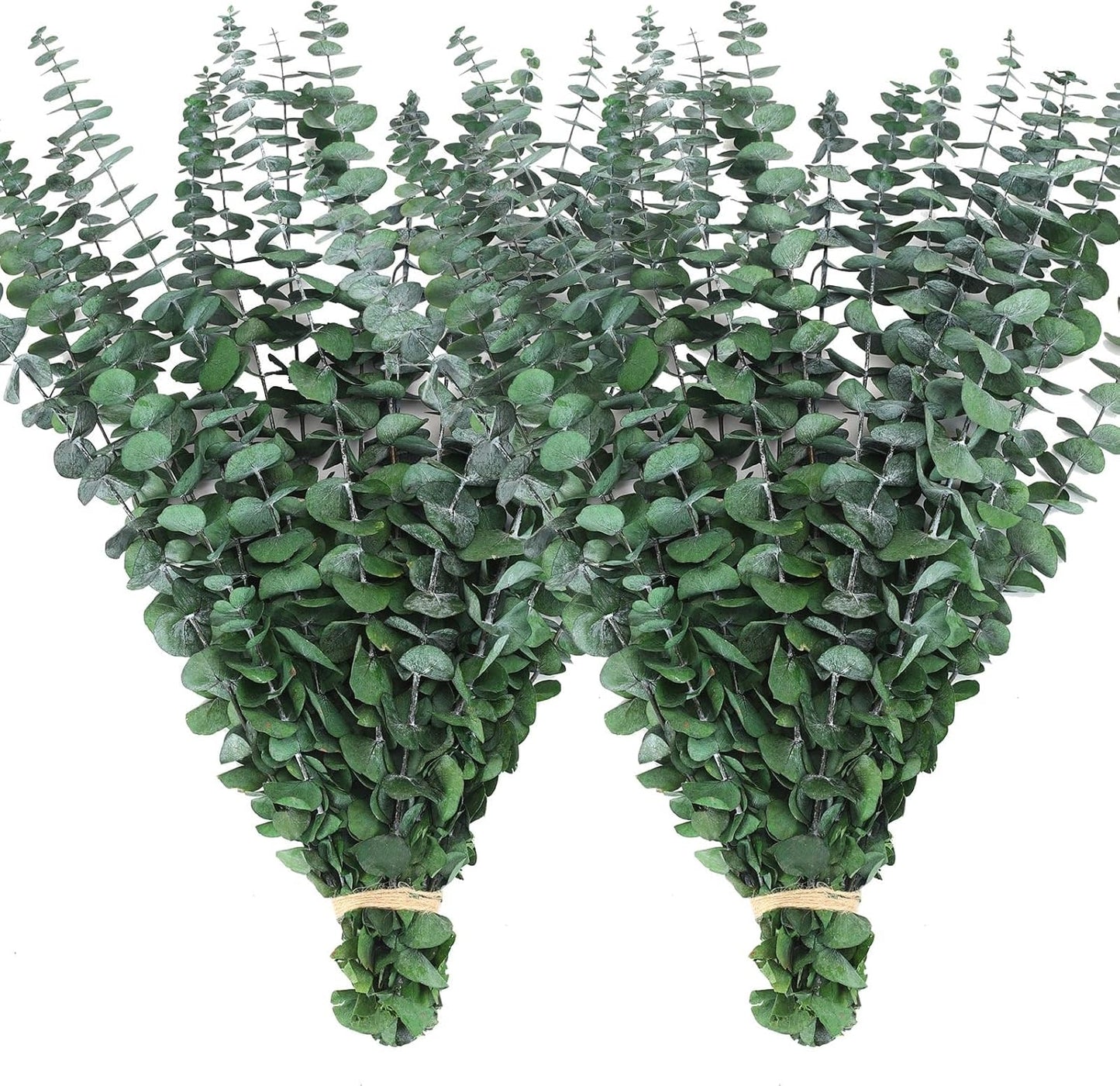 40 Pcs Dried Eucalyptus Stems for Shower, 17'' Natural Real Live Eucalyptus Leaves Branches Hanging Shower Plant for SPA Home Fragrance Bathroom Table Vase Decor