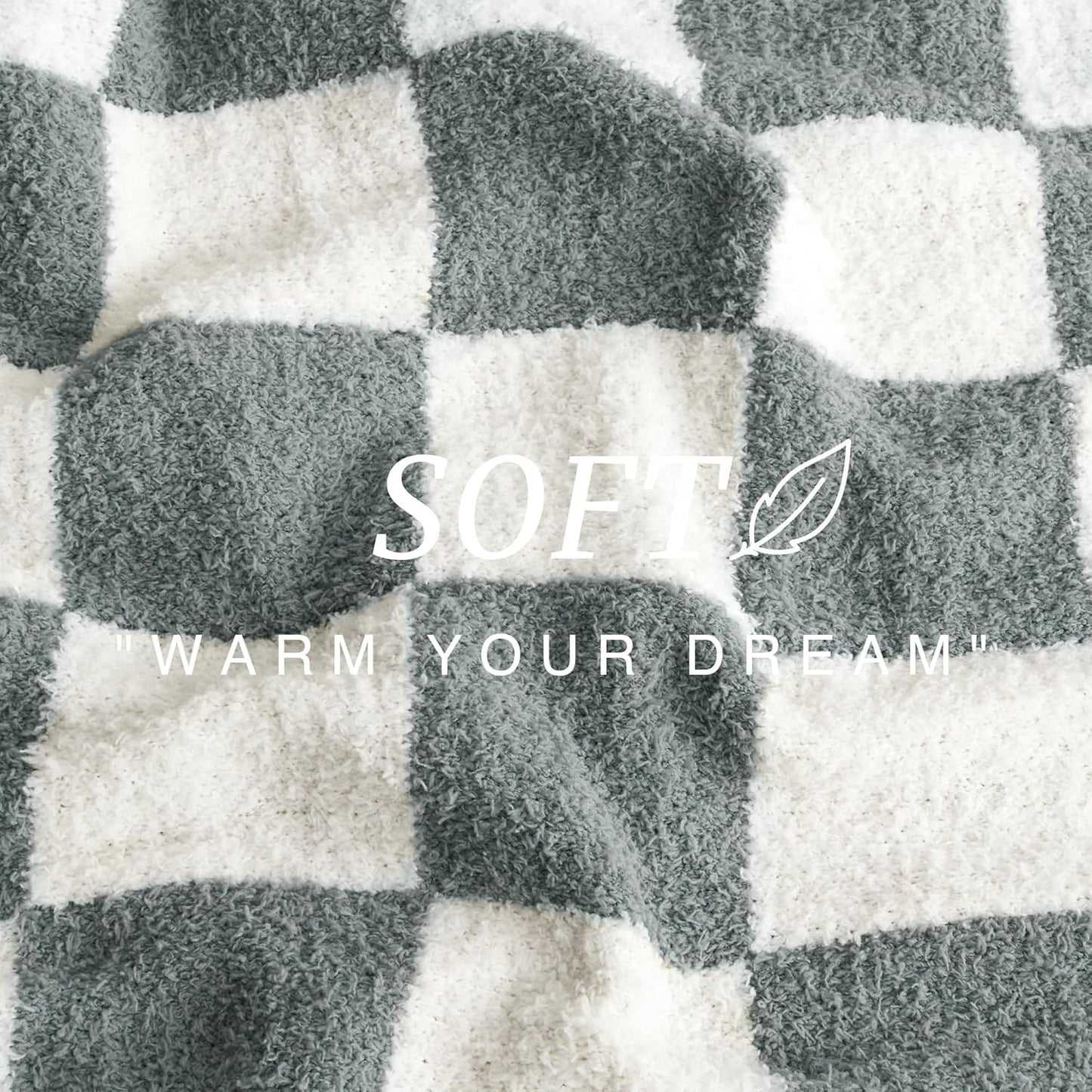 EXQ Home Fleece Throw Blanket for Couch or Bed - 3D Imitation Turtle Shell Jacquard Decorative Blankets - Cozy Soft Lightweight Fuzzy Flannel Blanket Suitable for All Seasons(50"×60",Beige)