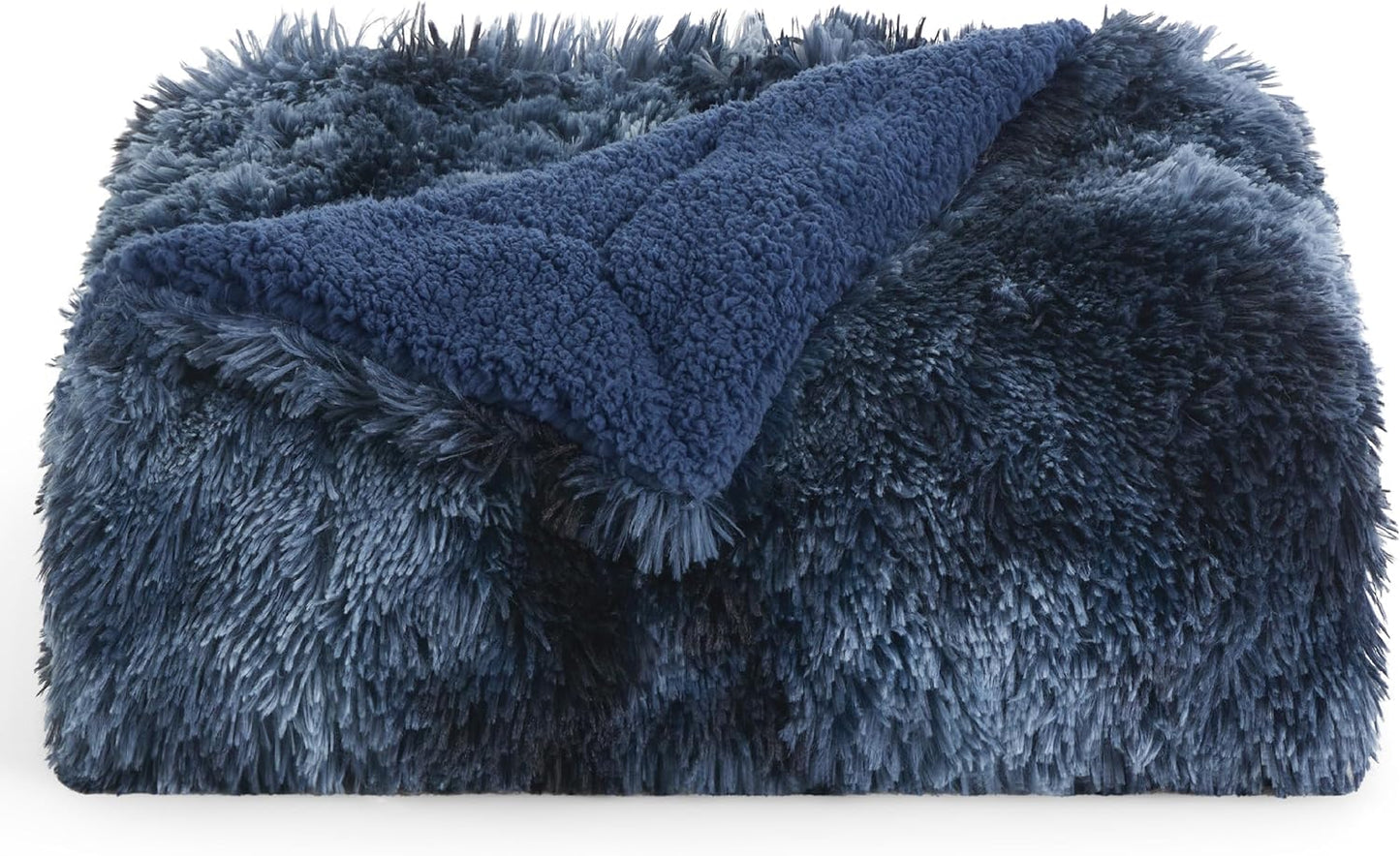 Bedsure GentleSoft Fluffy Fuzzy Faux Fur Throw Blanket for Couch, Soft Sherpa Fleece Cozy Gifts for Women, Plush Bed Blanket Room Decor for Men, Thick Warm Minky Teen Gifts Winter Bedding