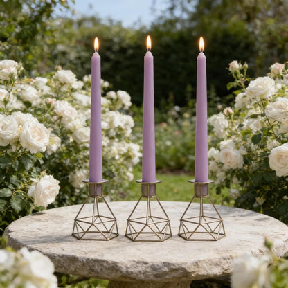 12-Pack Olive Green Taper Candles, 10 Inch Unscented Dripless Candlesticks, Long-Lasting Burn Time of 7-8 Hours, Perfect for Christmas Home Décor Spring and St. Patrick's Day