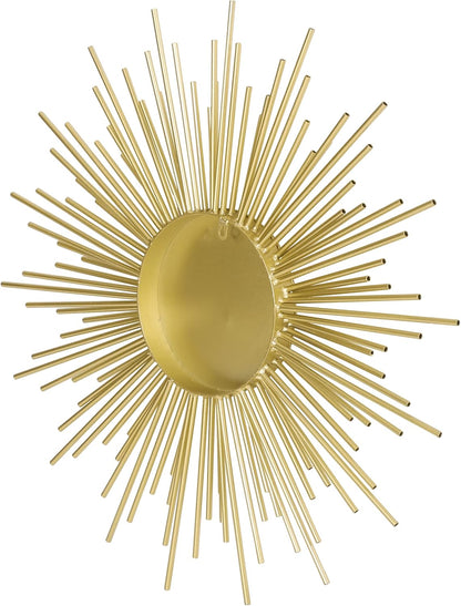 Henton Sunburst Wall Mirror - Gold