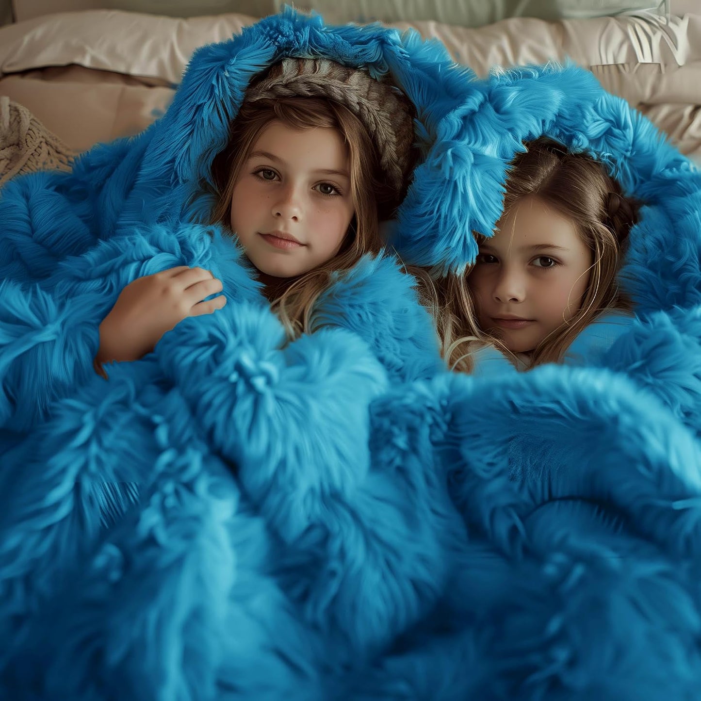 Bedsure GentleSoft Fluffy Fuzzy Faux Fur Throw Blanket for Couch, Soft Sherpa Fleece Cozy Gifts for Women, Plush Bed Blanket Room Decor for Men, Thick Warm Minky Teen Gifts Winter Bedding