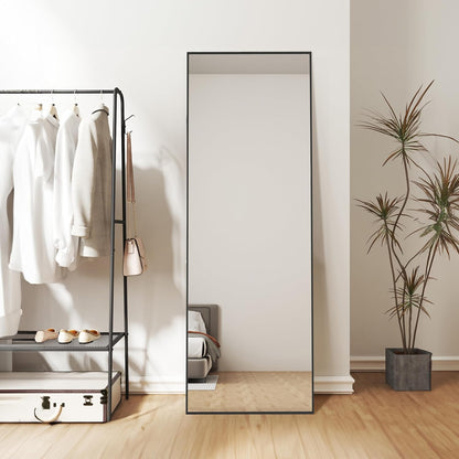 Simple Deluxe Arched Full Length Mirror, 71"x26"Large Floor Mirrors, for Wall Door Bedroom Bathroom Living Room (Gold)