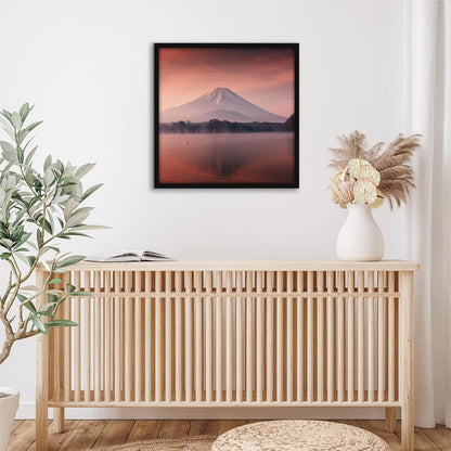Americanflat 24x36 Poster Frame with Polished Plexiglass - Streamline Collection - Thin Border Picture Frame for Wall Display - Hanging Hardware Included - Black - Colors D