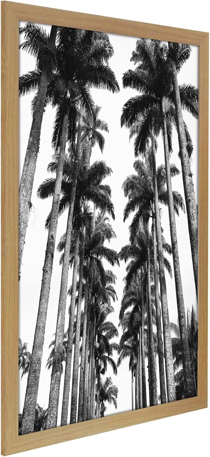 Americanflat 16x20 Picture Frame with Polished Plexiglass - Black Picture Frame - Wide Photo Frames Made of Engineered Wood for Vertical or Horizontal Wall Display - Epic Collection - Black - Colors A