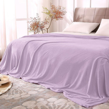 BEDELITE Fleece Blanket Black Throw Blankets for Couch & Bed, Luxury Plush Cozy Fuzzy Blanket 50x60 inches, Super Soft Warm Lightweight Throw Blanket for Travel Camping - Colors A