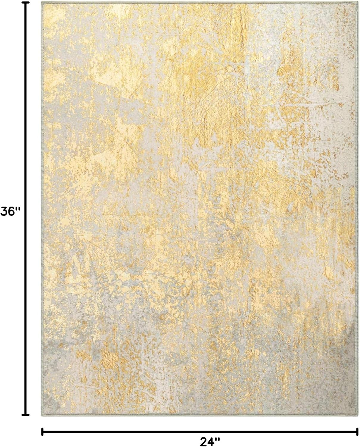 Ompaa 2x6 Rug Runners for Hallways Kitchen Runner Rug Non Slip Washable Grey Long Runner Rugs with Rubber Backing Soft Abstract Carpet Runner for Hallways, Kitchen, Bedroom, Bathroom, Entryway - Colors B