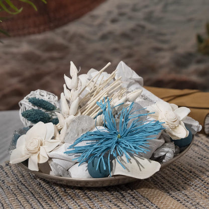 ANDALUCA Maison Box Fragrance Potpourri Decorative Vase & Bowl Filler Home Décor (Coconut Sandalwood)