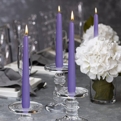 BOLSIUS Ivory Taper Candles - 10 Pack Unscented 10 Inch Dinner Candle Set - 8 Hours Burn Time - Premium European Quality - Smokeless and Dripless Household, Wedding, Party, and Home Décor Candlesticks