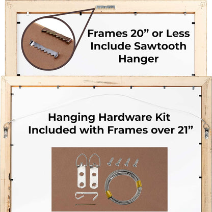 14x14 Shadow Box Black | 3/4" Depth of Usable Space | Solid Wood Pine | Includes UV Resistant Acrylic Plexiglass, Acid-Free Backing & Hanging Hardware | Made to Order in USA - Colors G