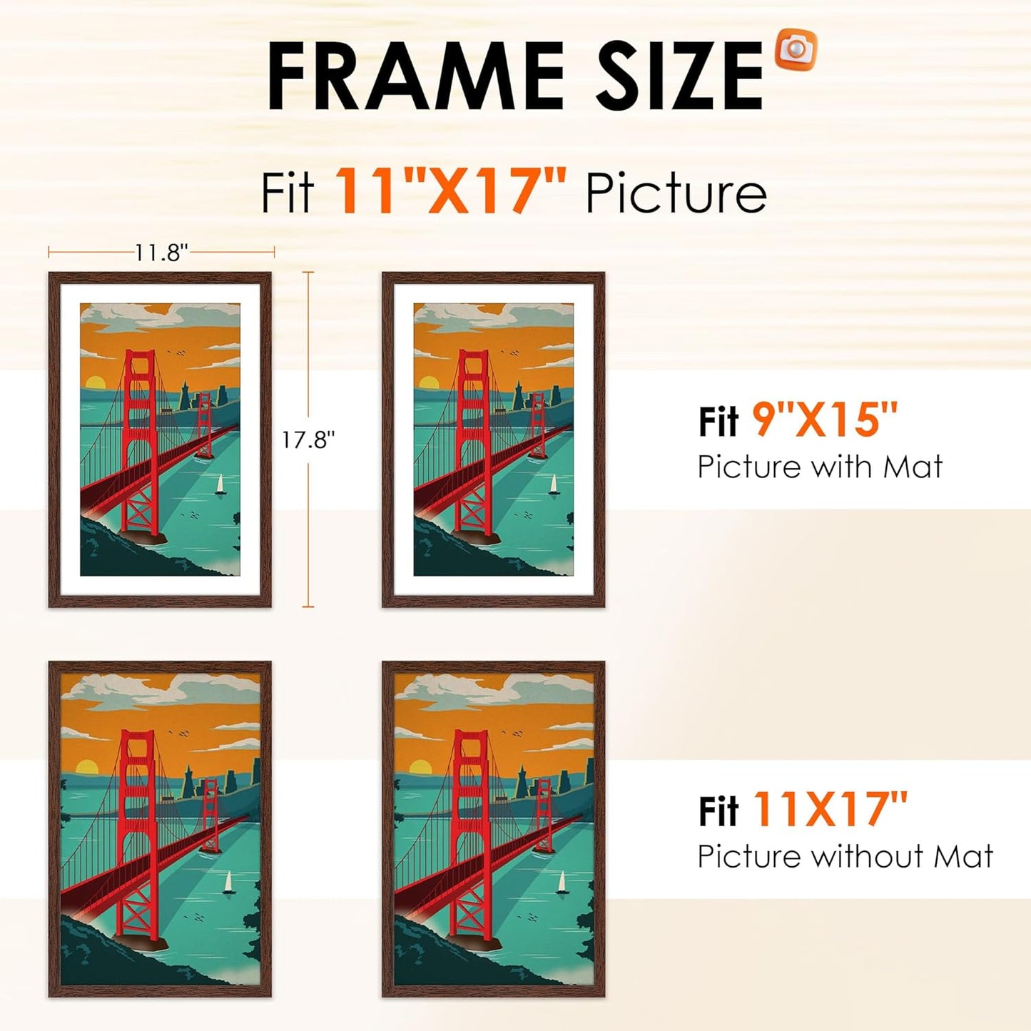 FIXSMITH 10 Pack Picture Frames Collage Wall Decor for Mounting or Tabletop Display, Gallery Wall Frame Set with Two 8x10 Black Frames, Four 5x7 Frames and Four 4x6 Frames, Multi-Pack Photo Frame Set