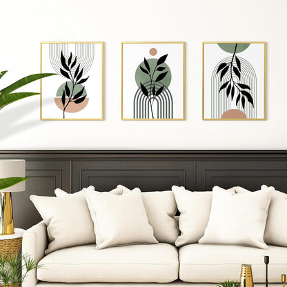 upsimples 24x36 Poster Frame Black 3 Pack, Scratch-Proof Picture Frames 24 x 36 for Photo Gallery - Slide-In Strips, Horizontal or Vertical Wall Mounting