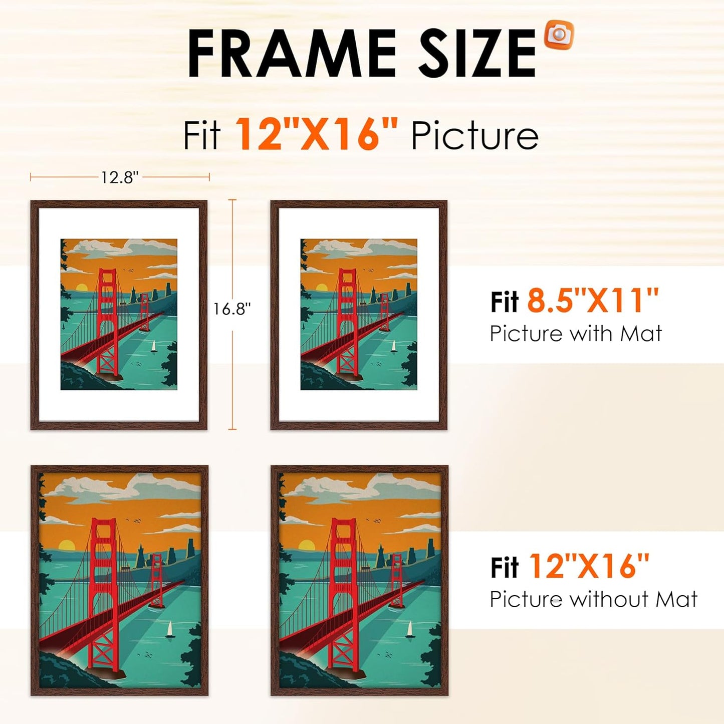 FIXSMITH 10 Pack Picture Frames Collage Wall Decor for Mounting or Tabletop Display, Gallery Wall Frame Set with Two 8x10 Black Frames, Four 5x7 Frames and Four 4x6 Frames, Multi-Pack Photo Frame Set