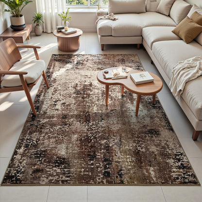 Ompaa 2x6 Rug Runners for Hallways Kitchen Runner Rug Non Slip Washable Grey Long Runner Rugs with Rubber Backing Soft Abstract Carpet Runner for Hallways, Kitchen, Bedroom, Bathroom, Entryway - Colors B