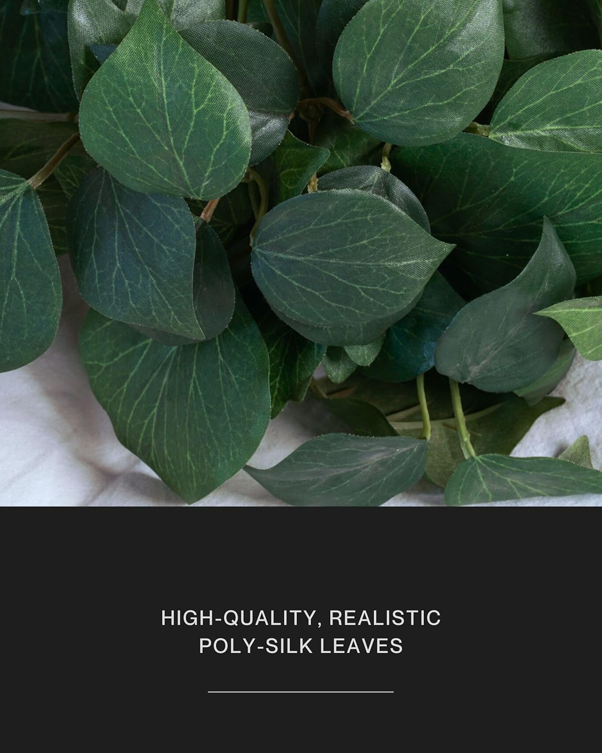 Retrograde 32" Realistic Fake Pothos Ivy Plant for Home Decor Indoor Silk Artificial Plant Large (Light Green)