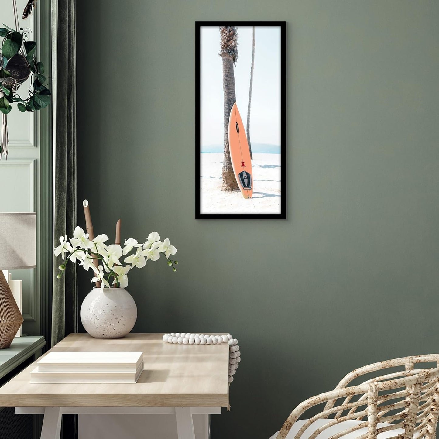 Americanflat 12x18 Poster Frame with Shatter-Resistant Glass - Signature Collection - Gallery-Style Frames Made of Engineered Wood - Photo Frame for Wall Display - Black - Colors A