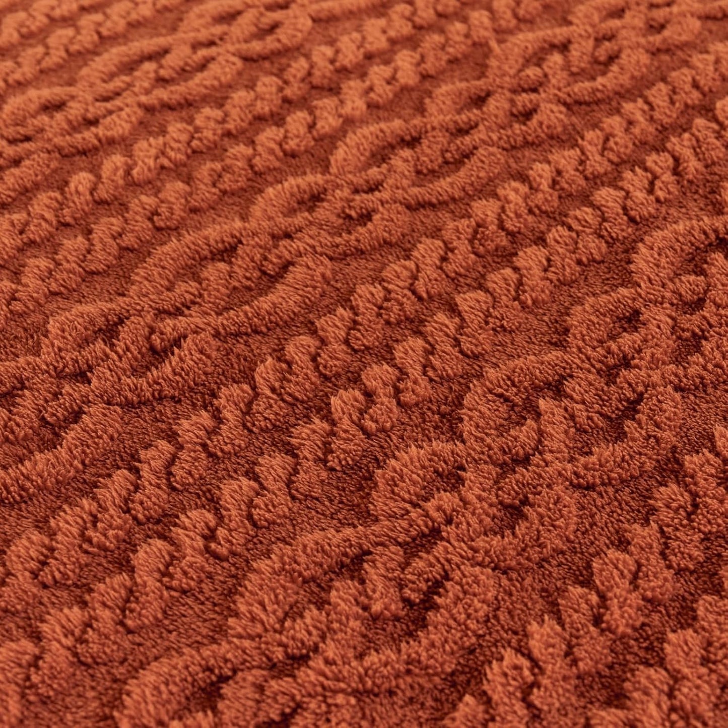 50x70 Inch Rust Throw Blanket - Soft & Fluffy Fleece, Cute & Aesthetic, Perfect for Sofa, Couch, Chair, Bed, Living Room & Bedroom, All-Season Use, Plush & Cozy Decorative Blanket