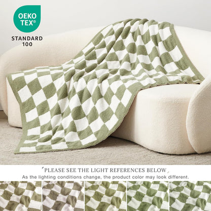 EXQ Home Fleece Throw Blanket for Couch or Bed - 3D Imitation Turtle Shell Jacquard Decorative Blankets - Cozy Soft Lightweight Fuzzy Flannel Blanket Suitable for All Seasons(50"×60",Beige)