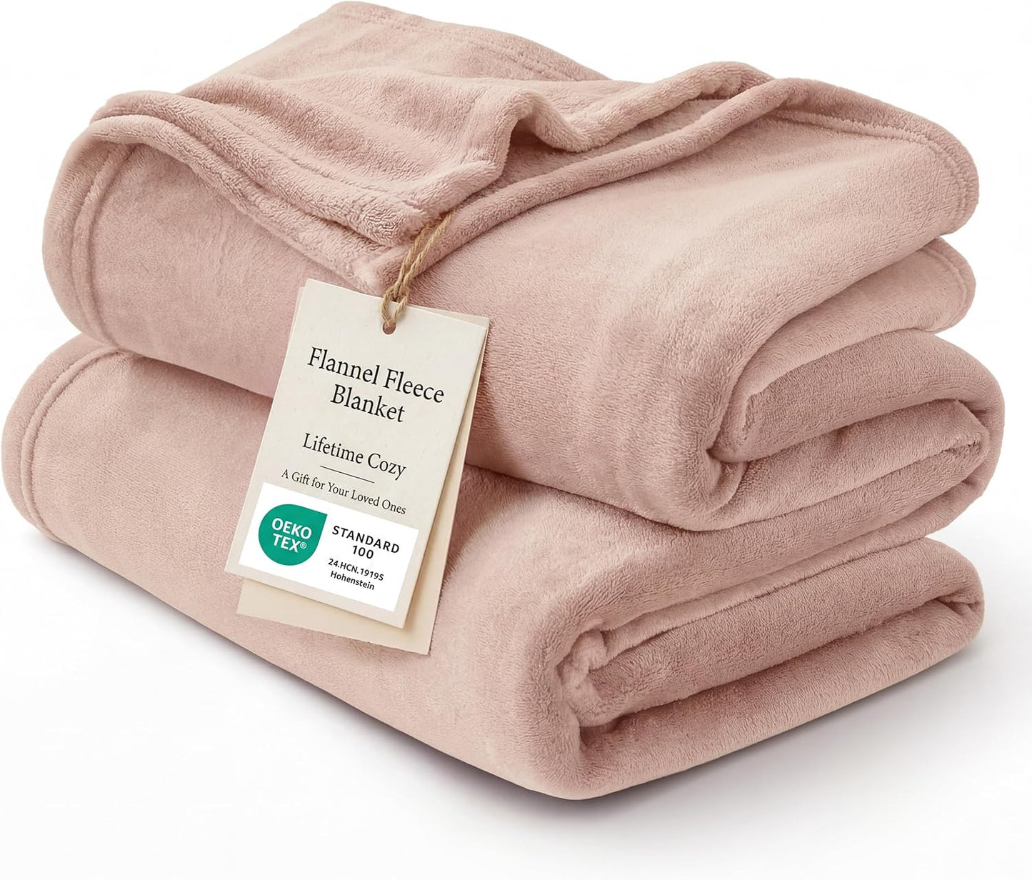 Bedsure GentleSoft Fleece Throw Blanket for Couch Grey - Lightweight Plush Fuzzy Cozy Soft Blankets and Throws for Sofa, Couch, Travel, Camping, 50x60 inches - Colors A