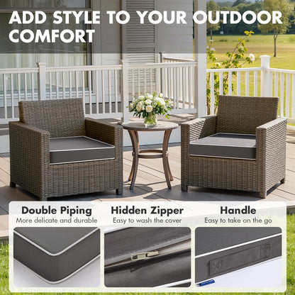 MIULEE Navy Blue 48 x 18 x 3 Outdoor Bench Cushion Waterproof Patio Chair Cushion with Adjustable Straps Set of 1 for Swing Patio Furniture 3-Year Color Fastness Garden Sofa Couch