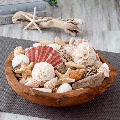 ANDALUCA Maison Box Fragrance Potpourri Decorative Vase & Bowl Filler Home Décor (Coconut Sandalwood)