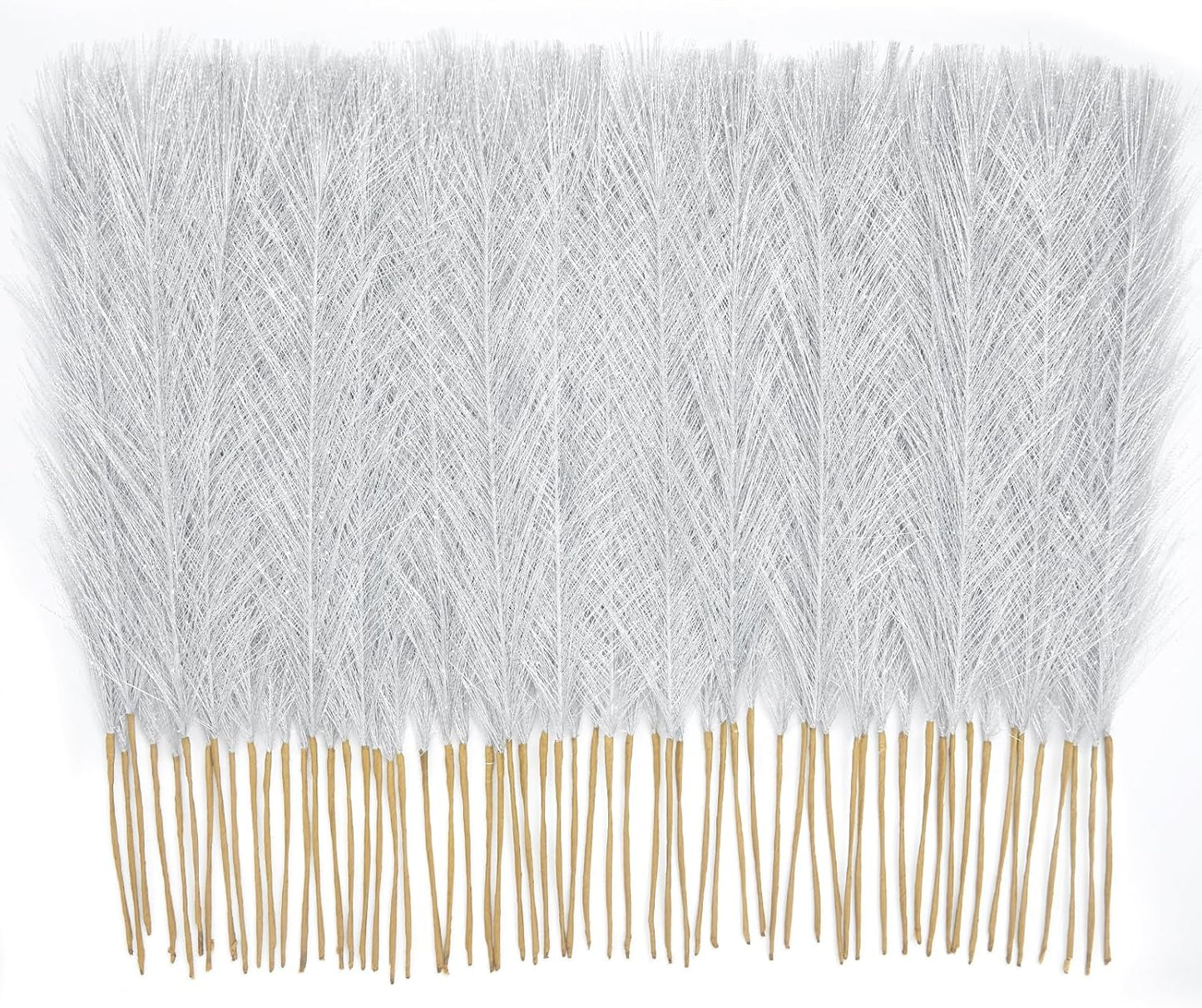 50pcs Pampas Grass 17in for Living Room Decor, Blush Pink Pampas Grass Decor, Fluffy Pink Flowers for Home Birthday Bathroom Baby Shower Wall Bow Decor(Blush & Cream & Pink)