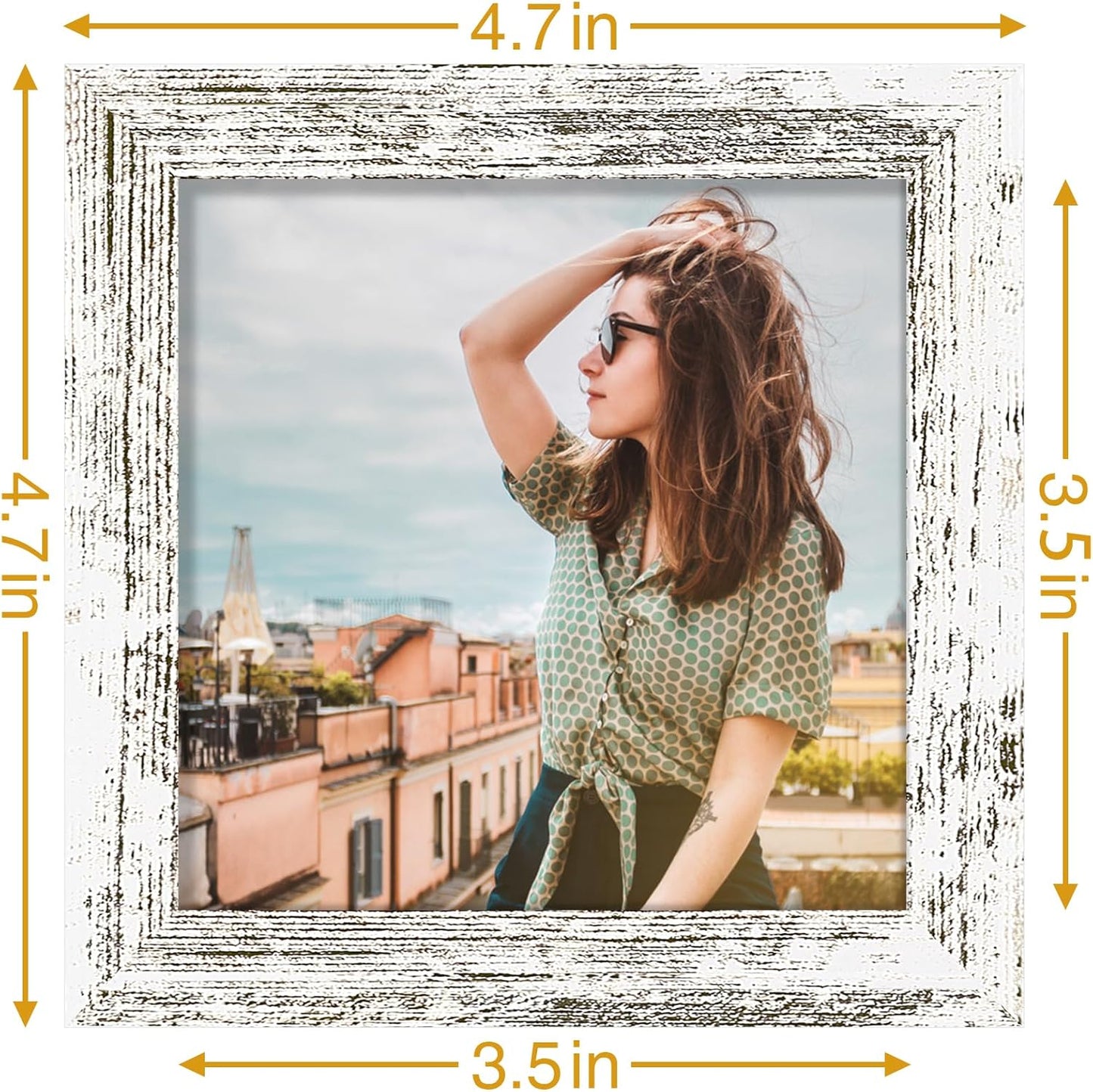 Vittanly 11x14 Picture Frame, Display Pictures 8x10 with Mat or 11x14 without Mat, Photo Frame for Wall Mounting, Black, 1 Pack - Colors B