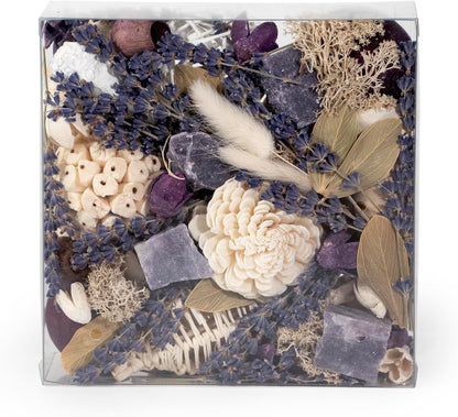 ANDALUCA Maison Box Fragrance Potpourri Decorative Vase & Bowl Filler Home Décor (Coconut Sandalwood)