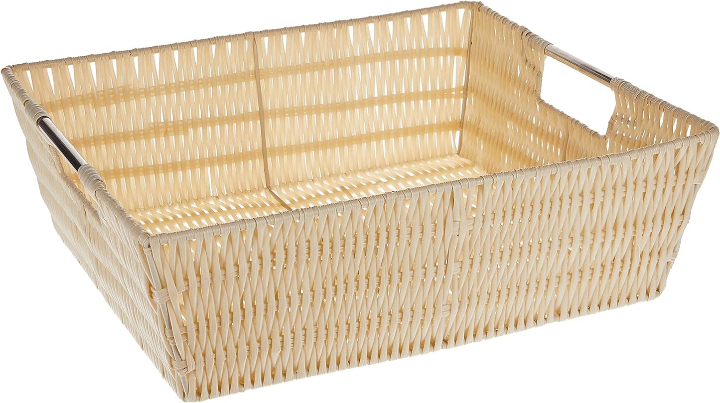 Whitmor Rattique Small Shelf Tote (6500-2712-JAVA)