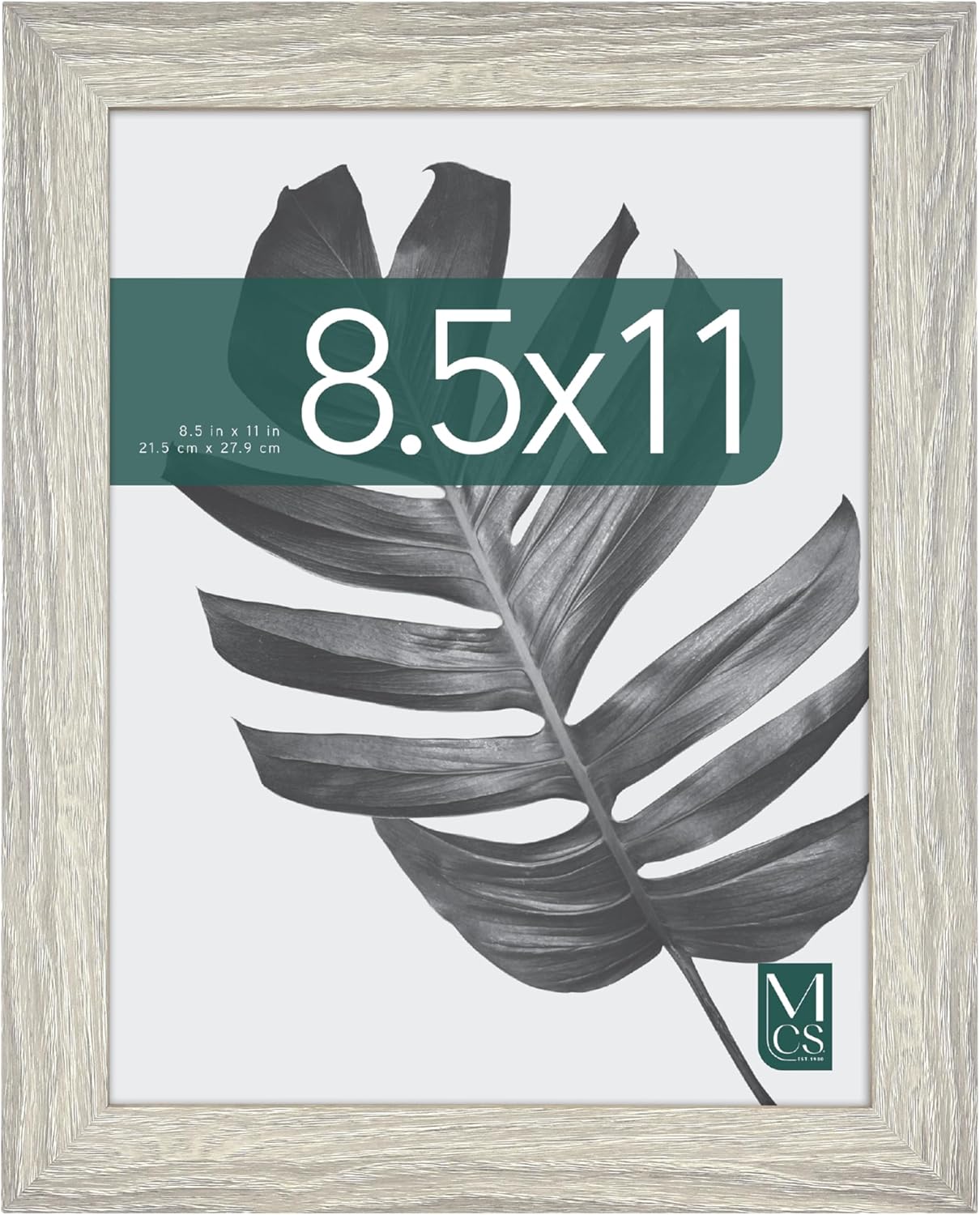 MCS Studio Gallery 16x24 Poster Frame Black Woodgrain Engineered Wood, Vertical & Horizontal Wall Hanging Large Picture Frame for Photos, Posters & Art Prints (1-Pack)