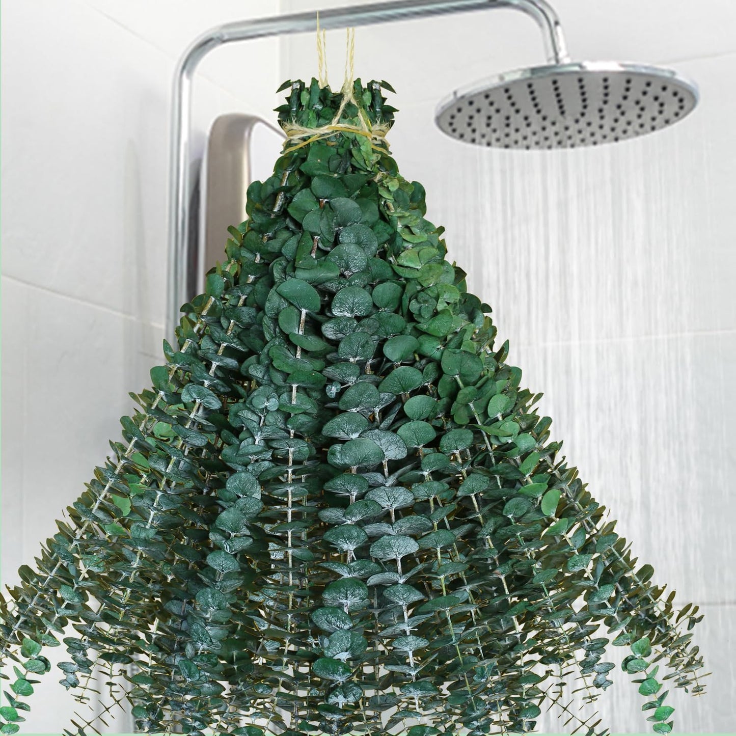 30 Pcs Dried Preserved Eucalyptus Stems Shower Bundle, 9oz 17" 100% Natural Fresh Eucalyptus Plant, Real Eucalyptus Leaves Branches for Shower Vase Filler, Dried Flowers Arrangement Home Decor