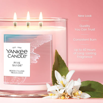 Yankee Candle Large Tumbler Scented Candle with up to 80 Hour Burn Time, Premium Plant Wax Blend for Consistent Burn, 20 oz Tumbler Candle with Room Filling Fragrance, Midsummer's Night