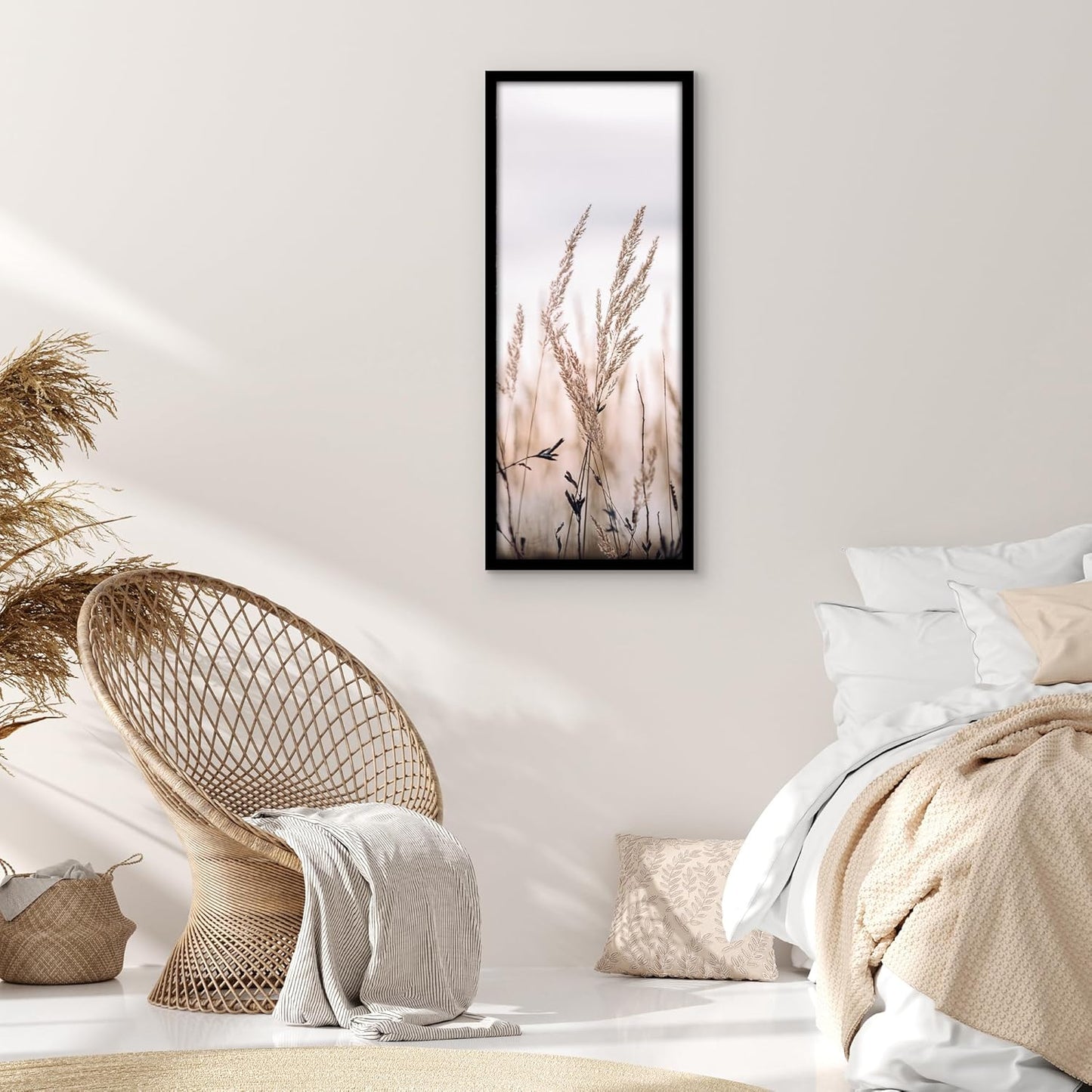 Americanflat 12x18 Poster Frame with Shatter-Resistant Glass - Signature Collection - Gallery-Style Frames Made of Engineered Wood - Photo Frame for Wall Display - Black - Colors C